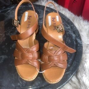 Kork-Ease Women's Brown Sandals